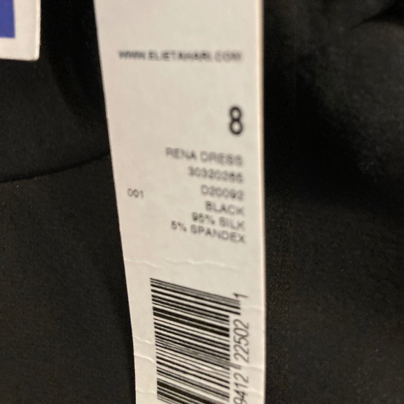 ELIE TAHARI BLACK SILK SPAGHETTI STRAP SLIP DRESS - NEW never worn! SALE! 2nd MD - Picture 8 of 12